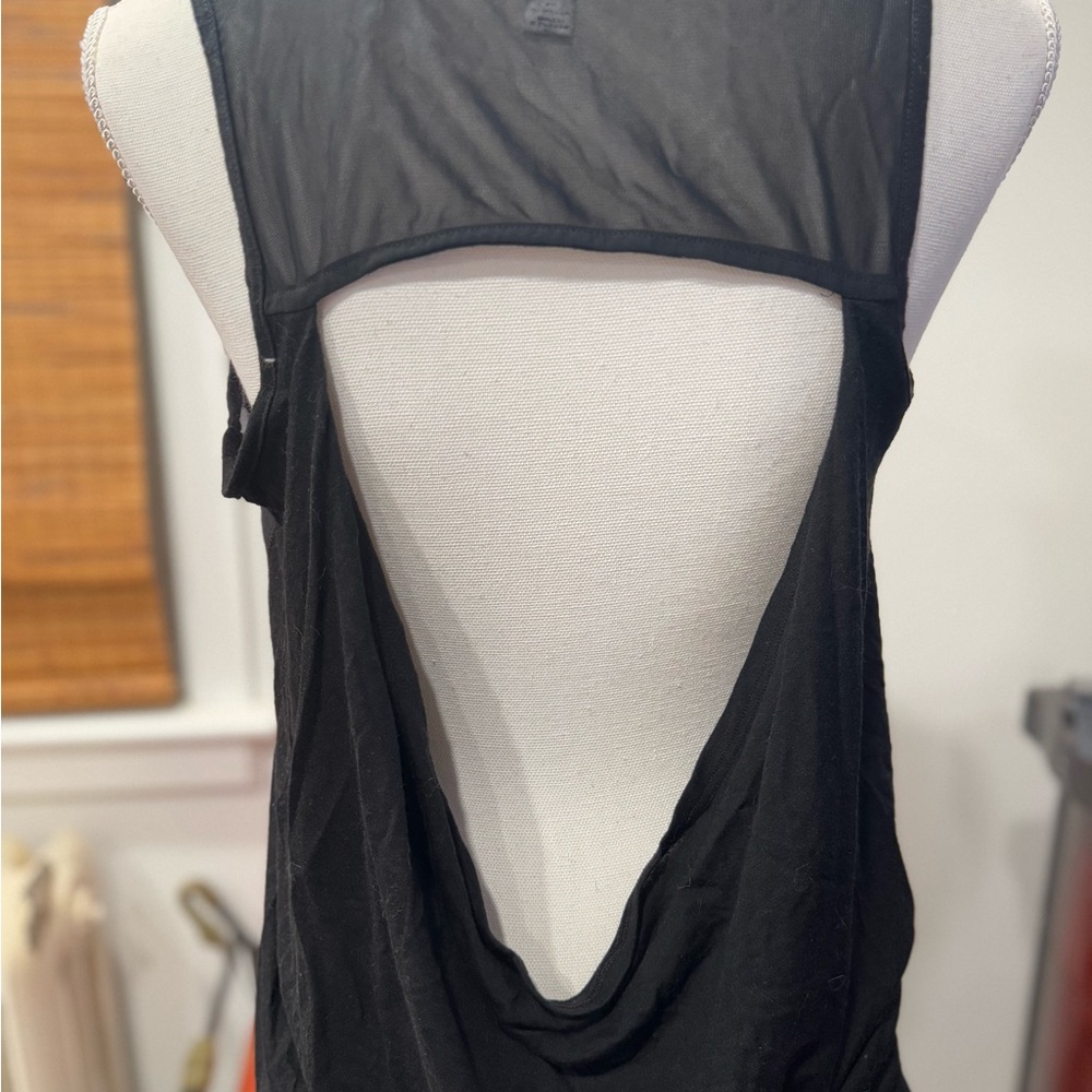Black Women's Sleeveless Top - Picture 4 of 6
